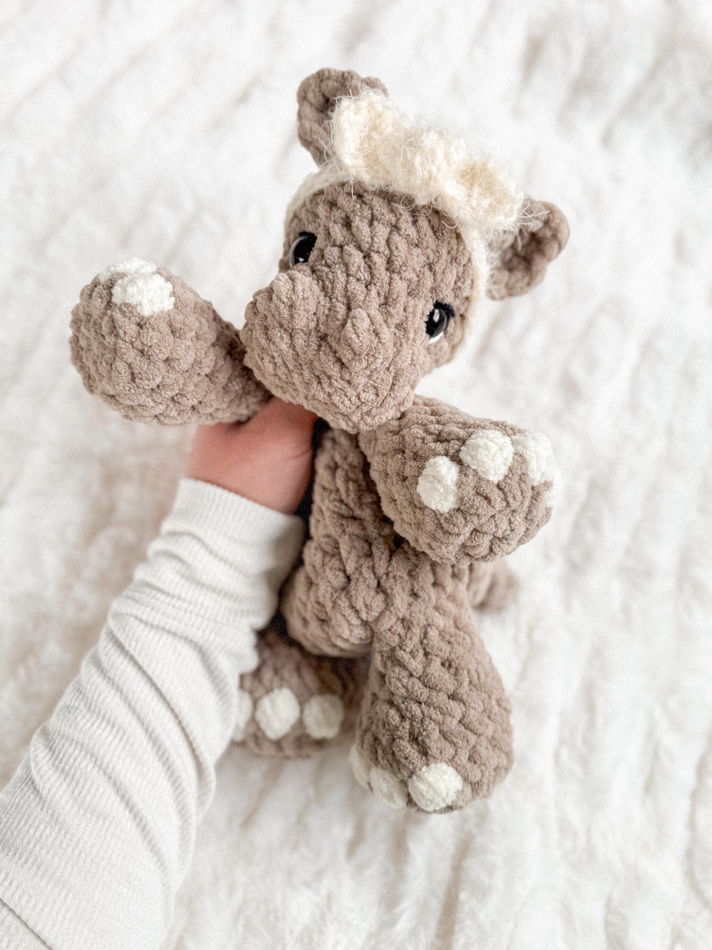 Hallie & Allie Hippo crochet pattern bundle | NO SEW crochet pattern |