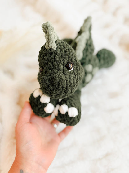 Dax Dinosaur crochet pattern | NO SEW crochet pattern | crochet dino | amigurumi | crochet dinosaur pattern | crochet pattern