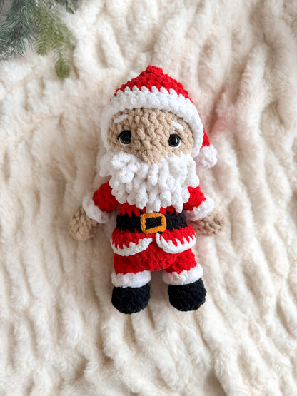 Santa & Mrs Claus crochet pattern | LOW SEW crochet pattern |