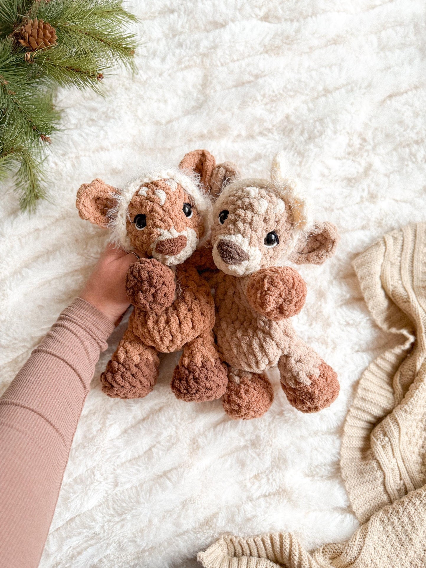 Maple the Fawn Snuggler Crochet Pattern | NO SEW crochet pattern |