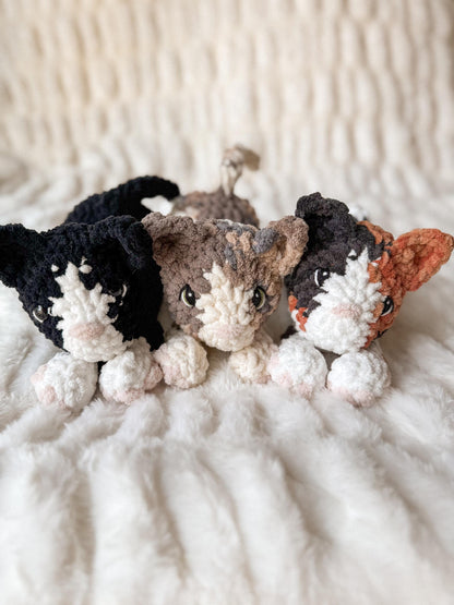 Carsen kitty & Callie kitten pattern bundle | NO SEW crochet pattern |