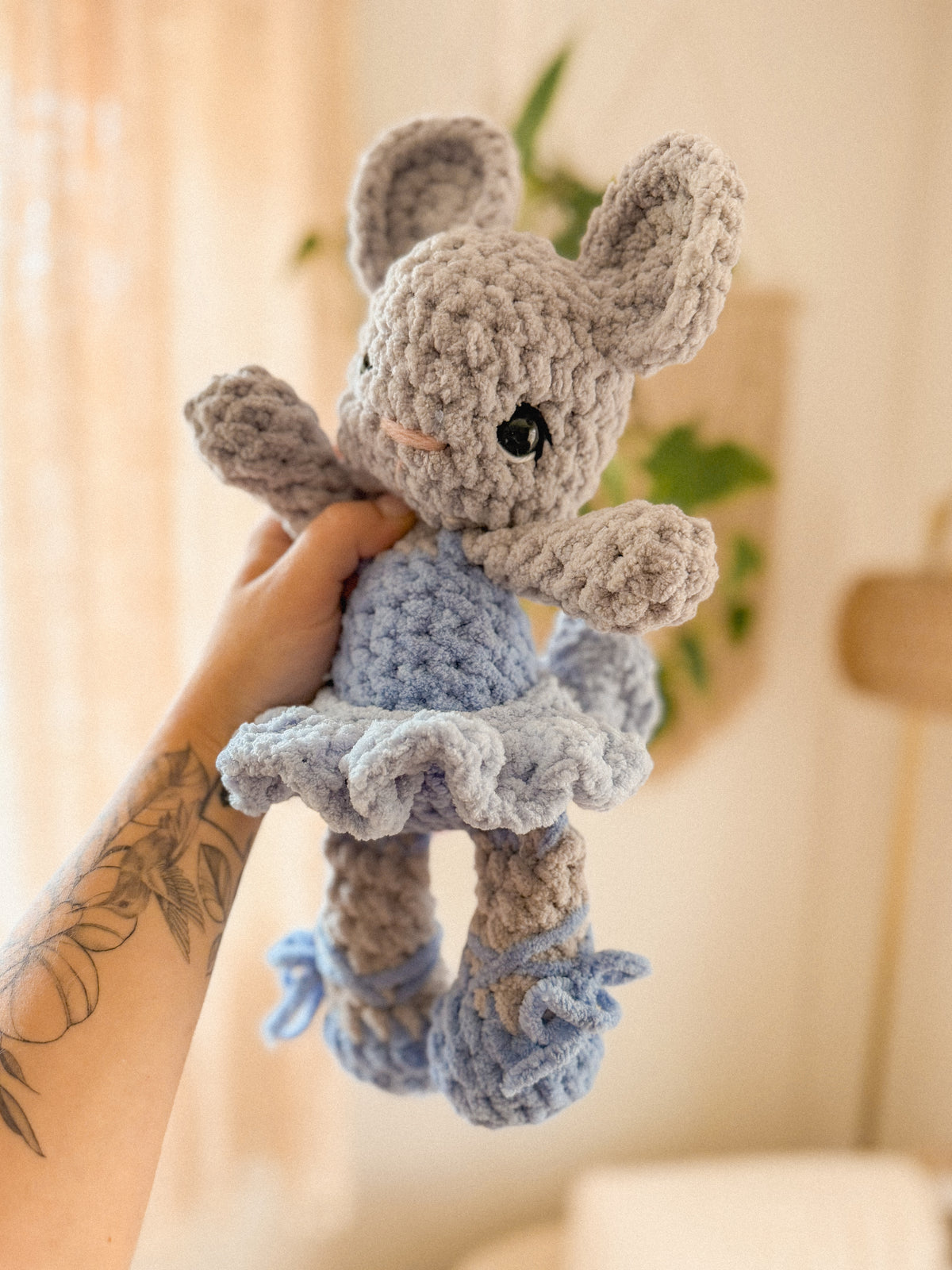 Brie Mouse Plushie | Ready to Ship Mouse |