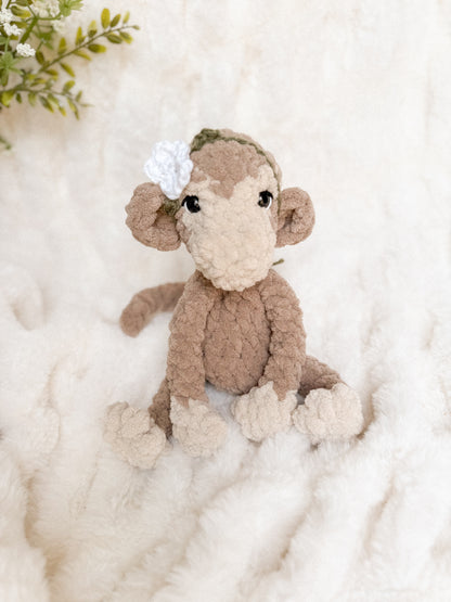 Matilda & Mazie Monkey Loveys | Ready to Ship Monkeys |
