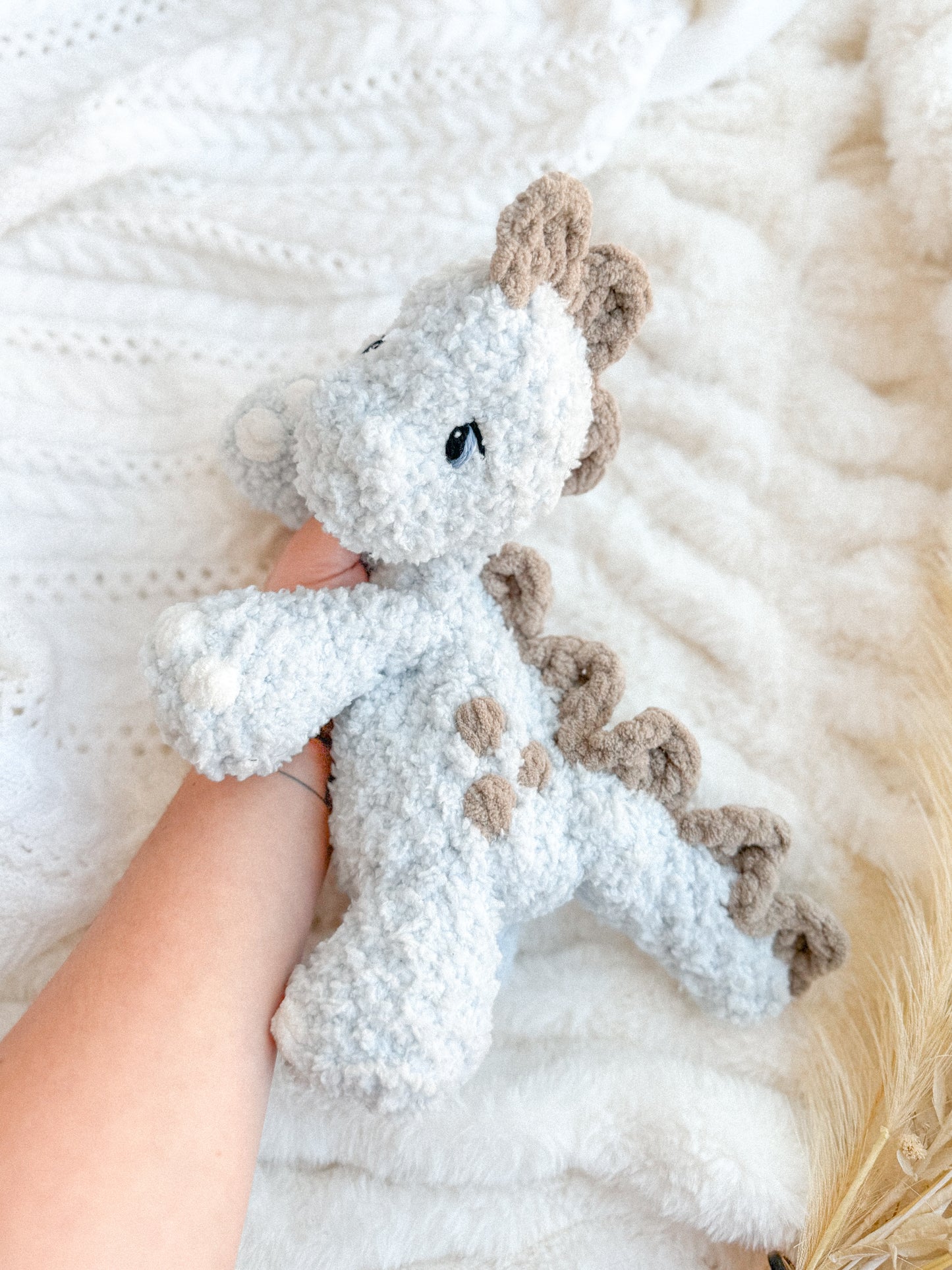 Dax Dinosaur Lovey | Ready to Ship Lovey |