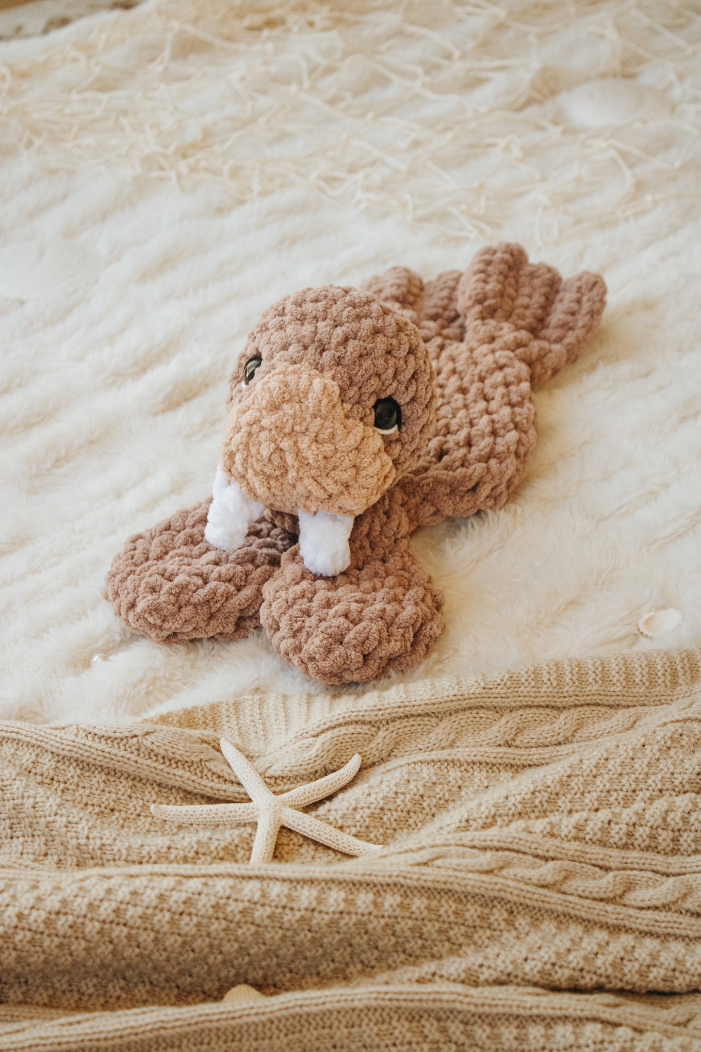 Winston the Walrus Pup | Walrus Crochet Pattern |