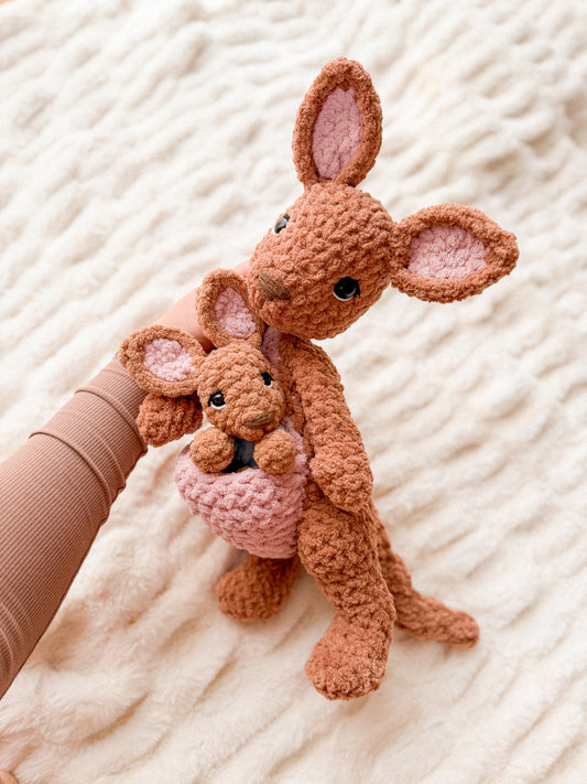 Rue & Joey Kangaroo Loveys | Ready to Ship Kangaroos |