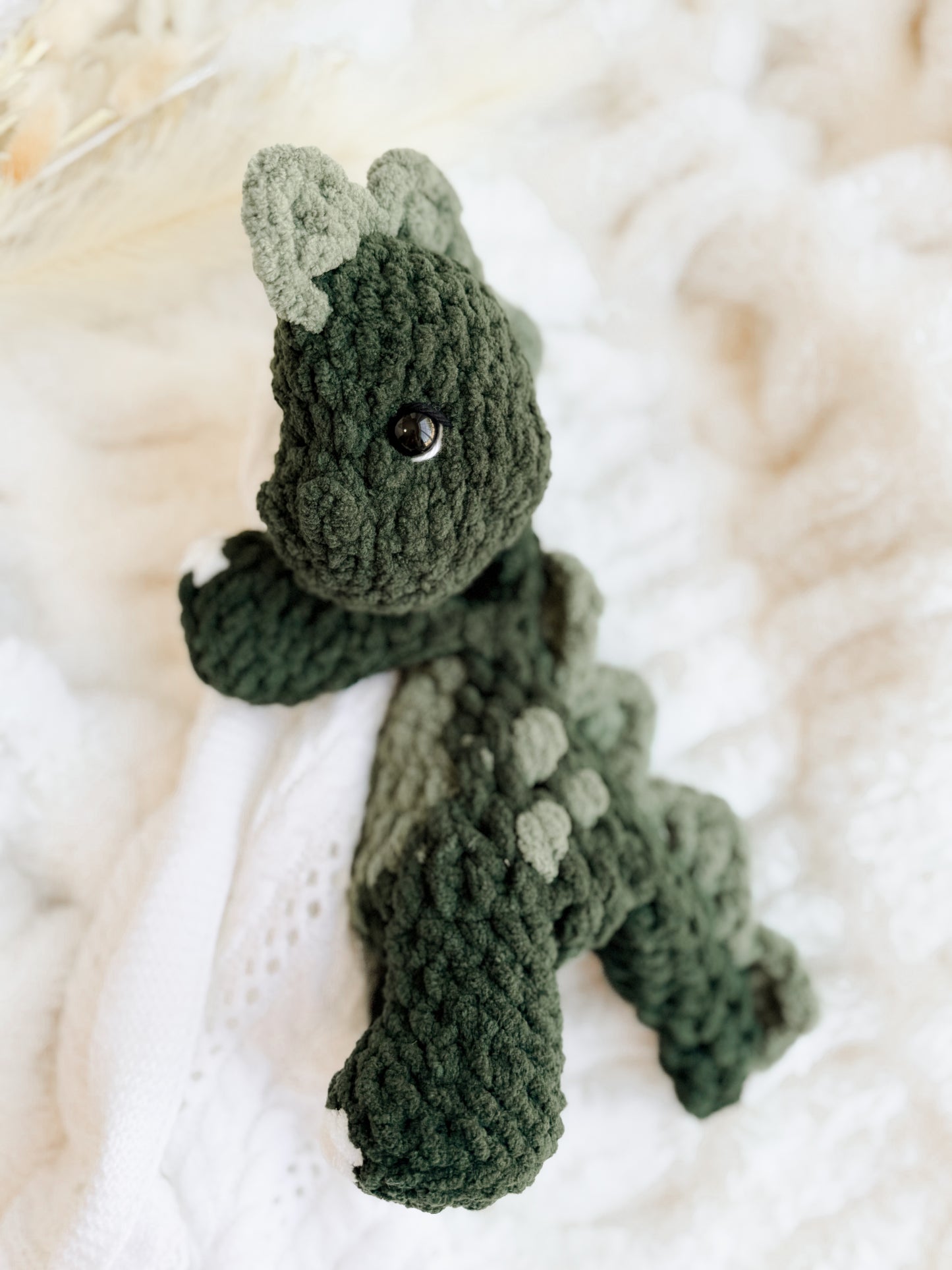 Dax Dinosaur Lovey | Ready to Ship Dinosaur |