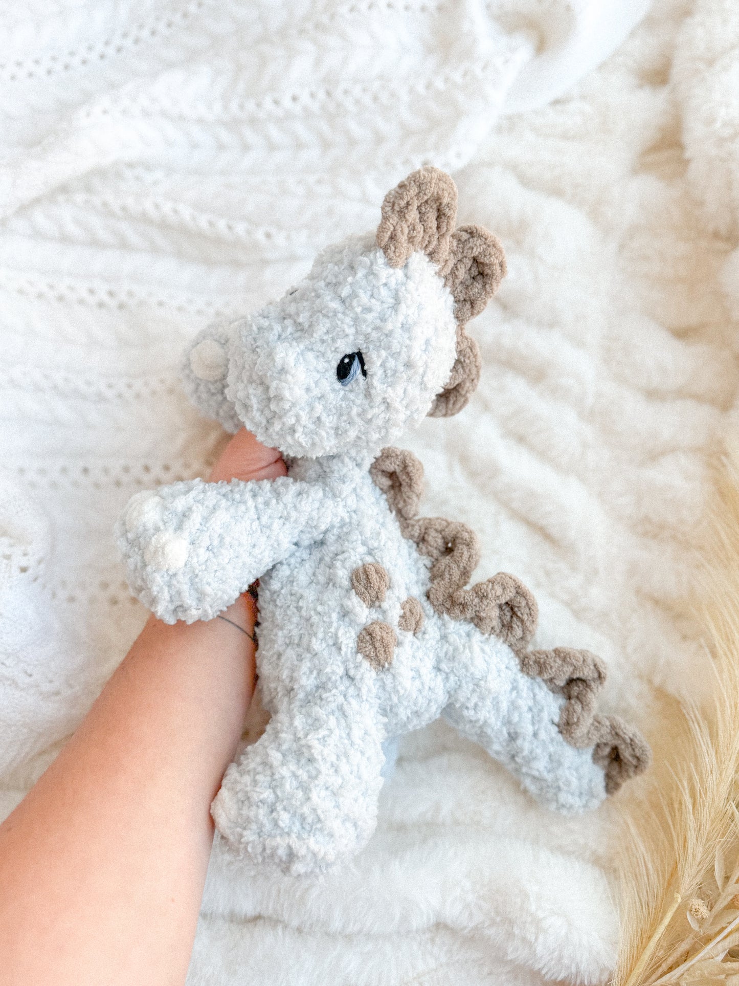 Dax Dinosaur Lovey | Ready to Ship Lovey |