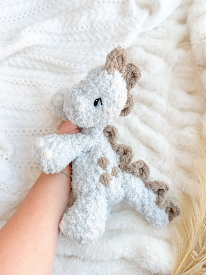 Dax Dinosaur Lovey | Ready to Ship Lovey |