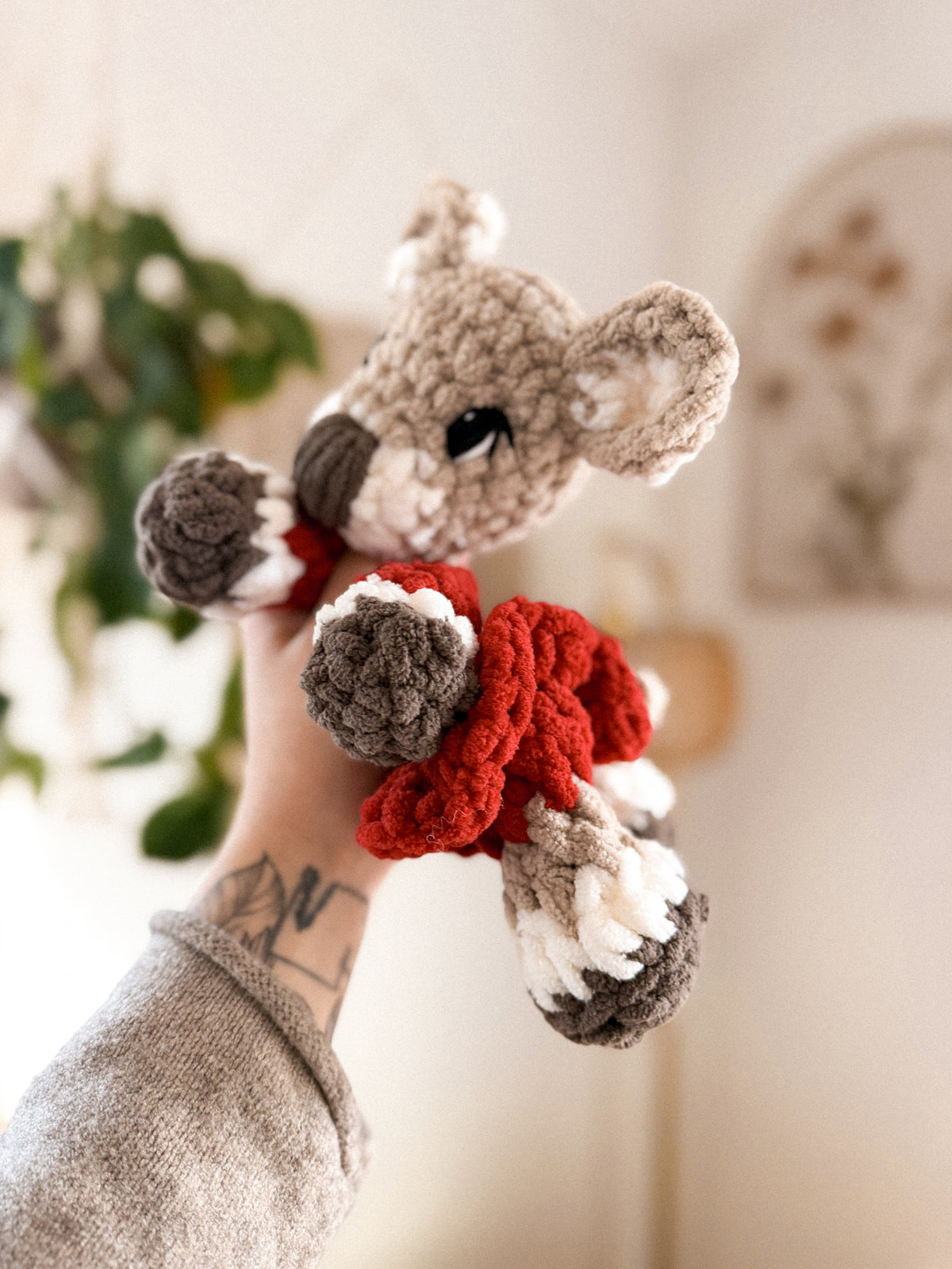 Reindeer Christmas Lovey | Ready to Ship Deer |