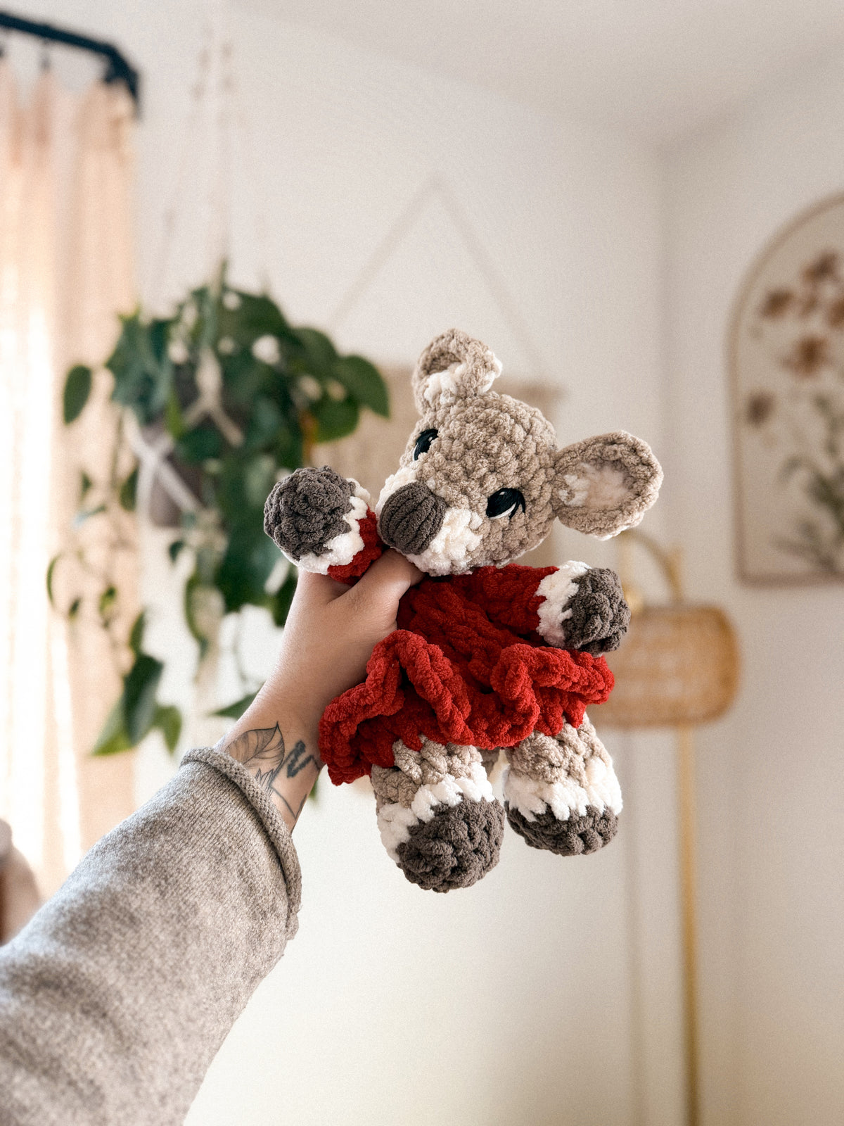 Reindeer Christmas Lovey | Ready to Ship Deer |