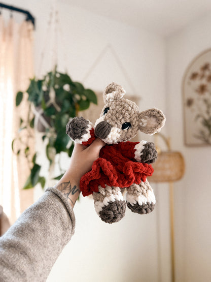 Reindeer Christmas Lovey | Ready to Ship Deer |