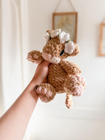 Luca Lion crochet pattern | NO SEW crochet pattern |