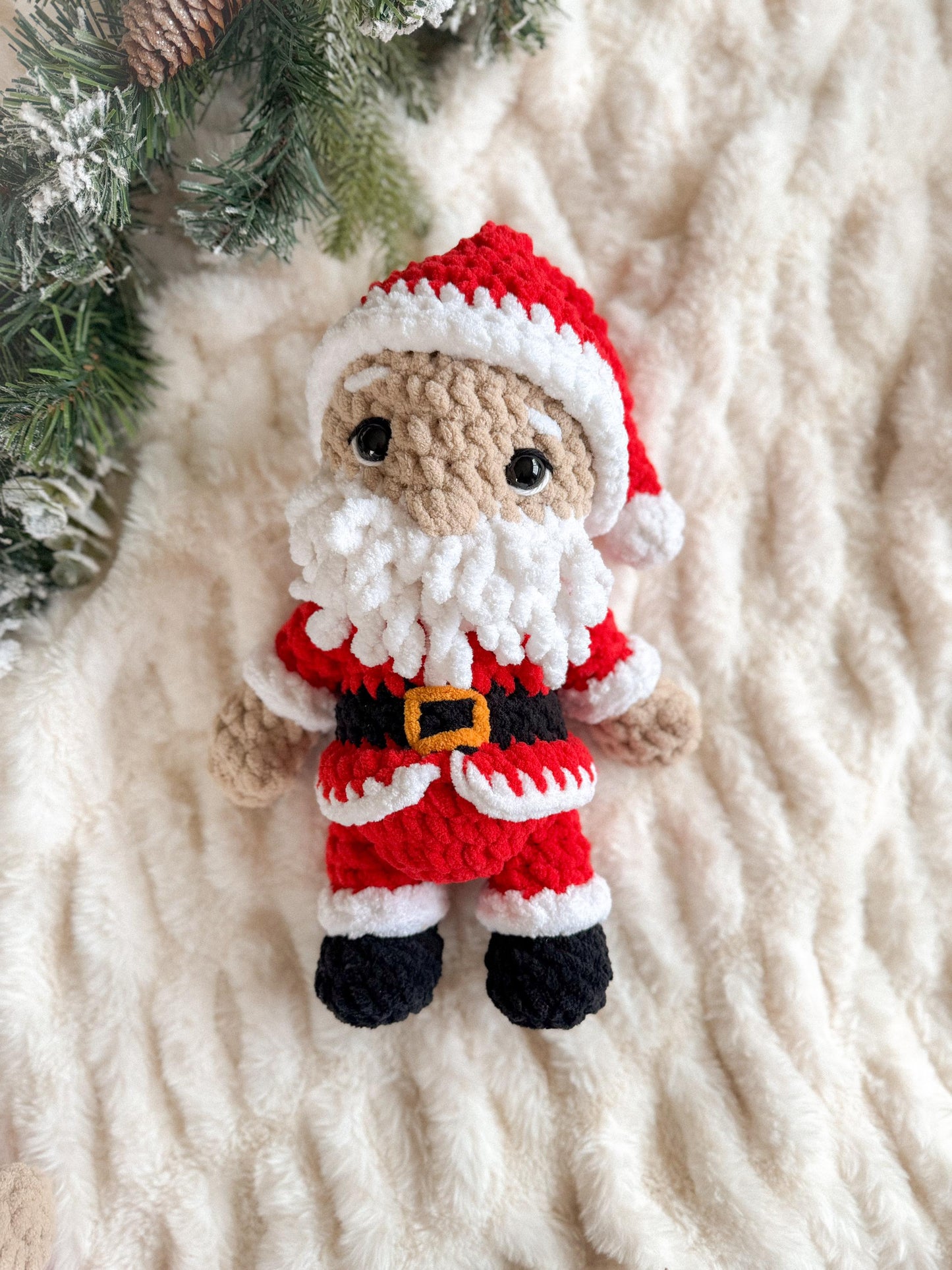 Santa & Mrs Claus crochet pattern | LOW SEW crochet pattern |