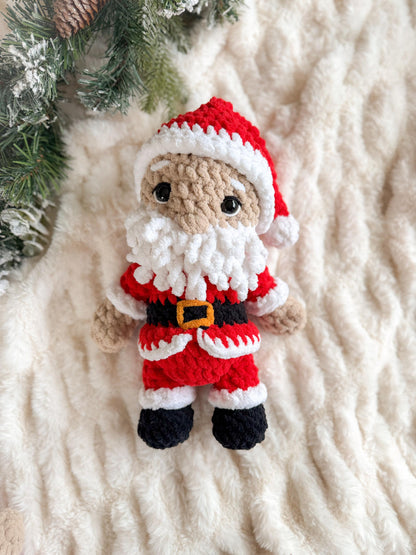 Santa & Mrs Claus crochet pattern | LOW SEW crochet pattern |