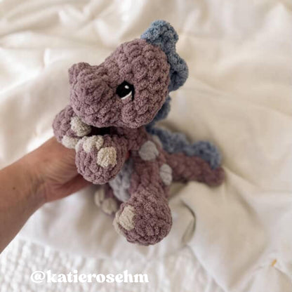 Jax Dinosaur crochet pattern | NO SEW crochet pattern |