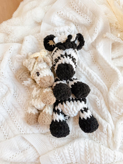 Zebra crochet pattern Bundle | NO SEW crochet pattern |