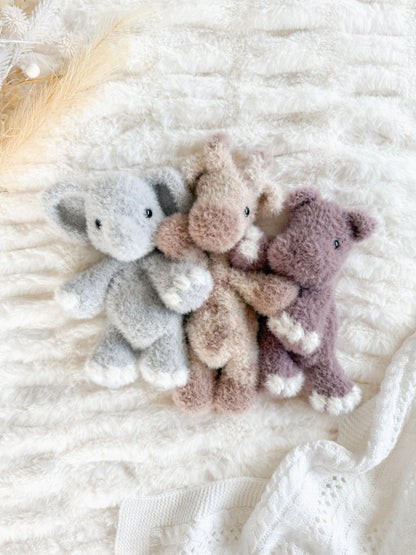 Safari crew crochet pattern bundle | NO SEW crochet pattern |