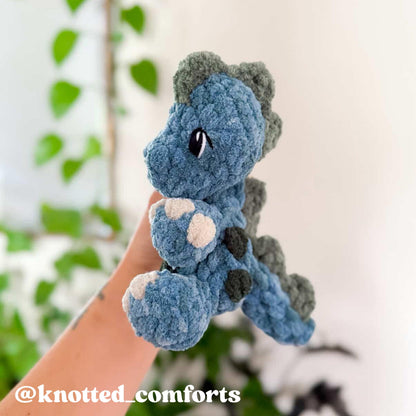 Jax Dinosaur crochet pattern | NO SEW crochet pattern |