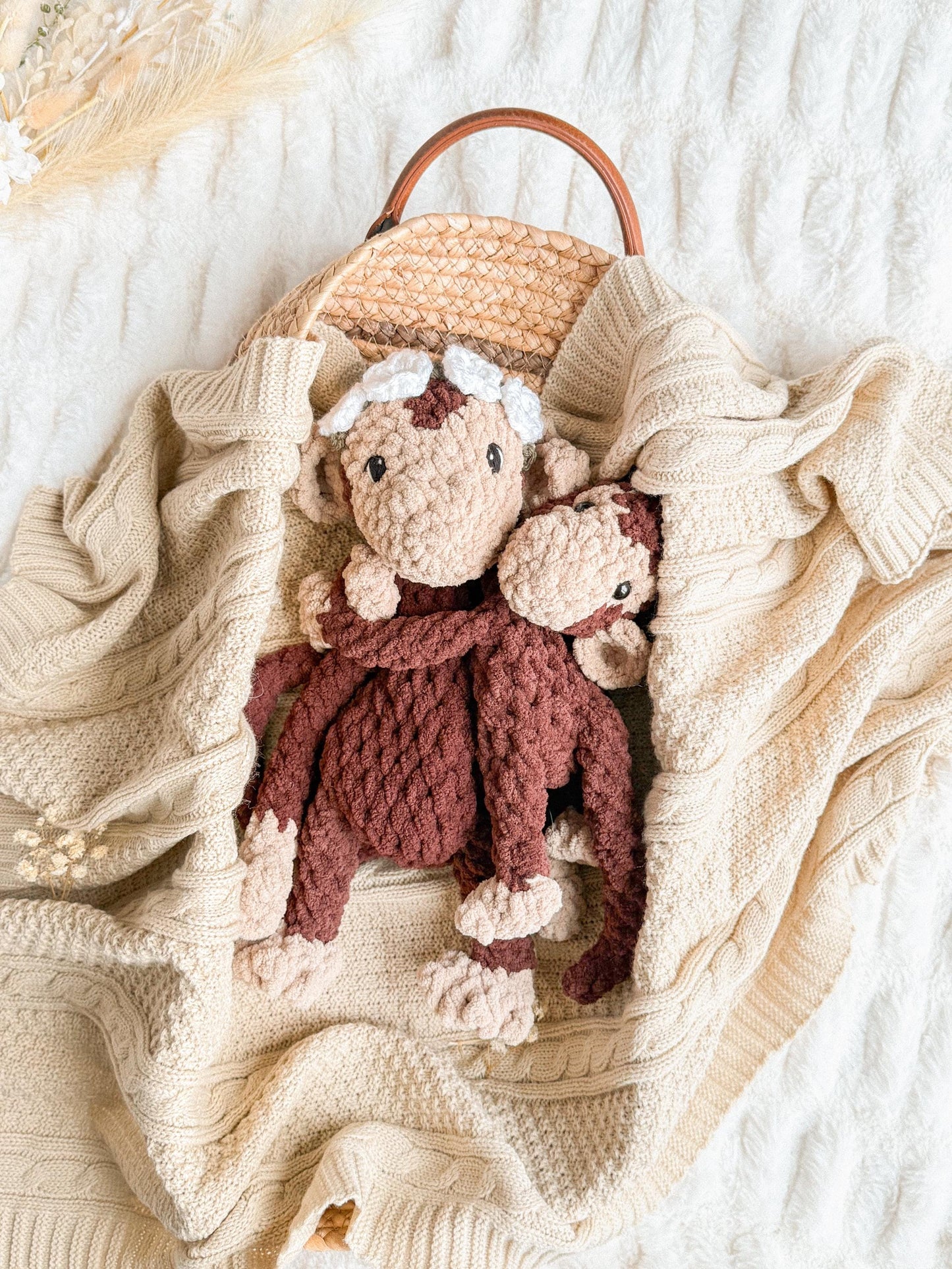 Monkey crochet pattern Bundle | NO SEW crochet pattern |