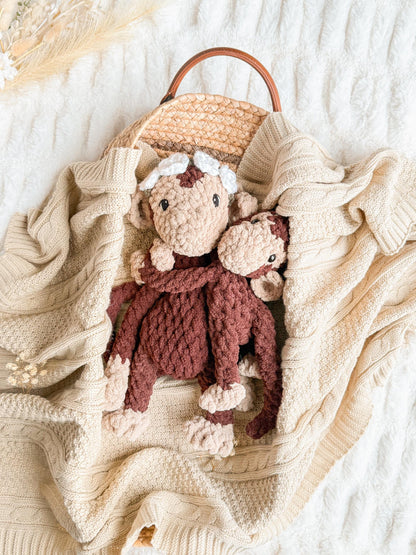 Monkey crochet pattern Bundle | NO SEW crochet pattern |