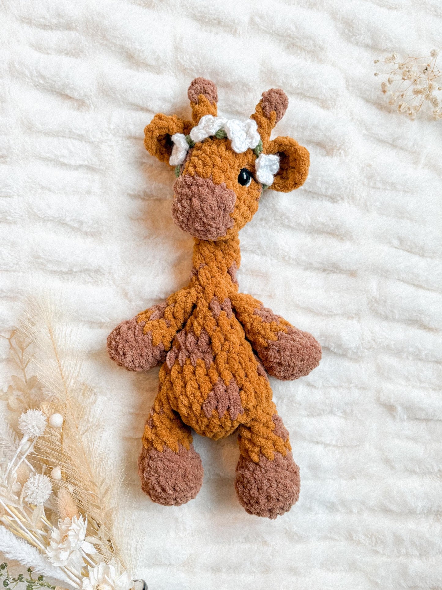 Gianna Giraffe crochet pattern | NO SEW crochet pattern |