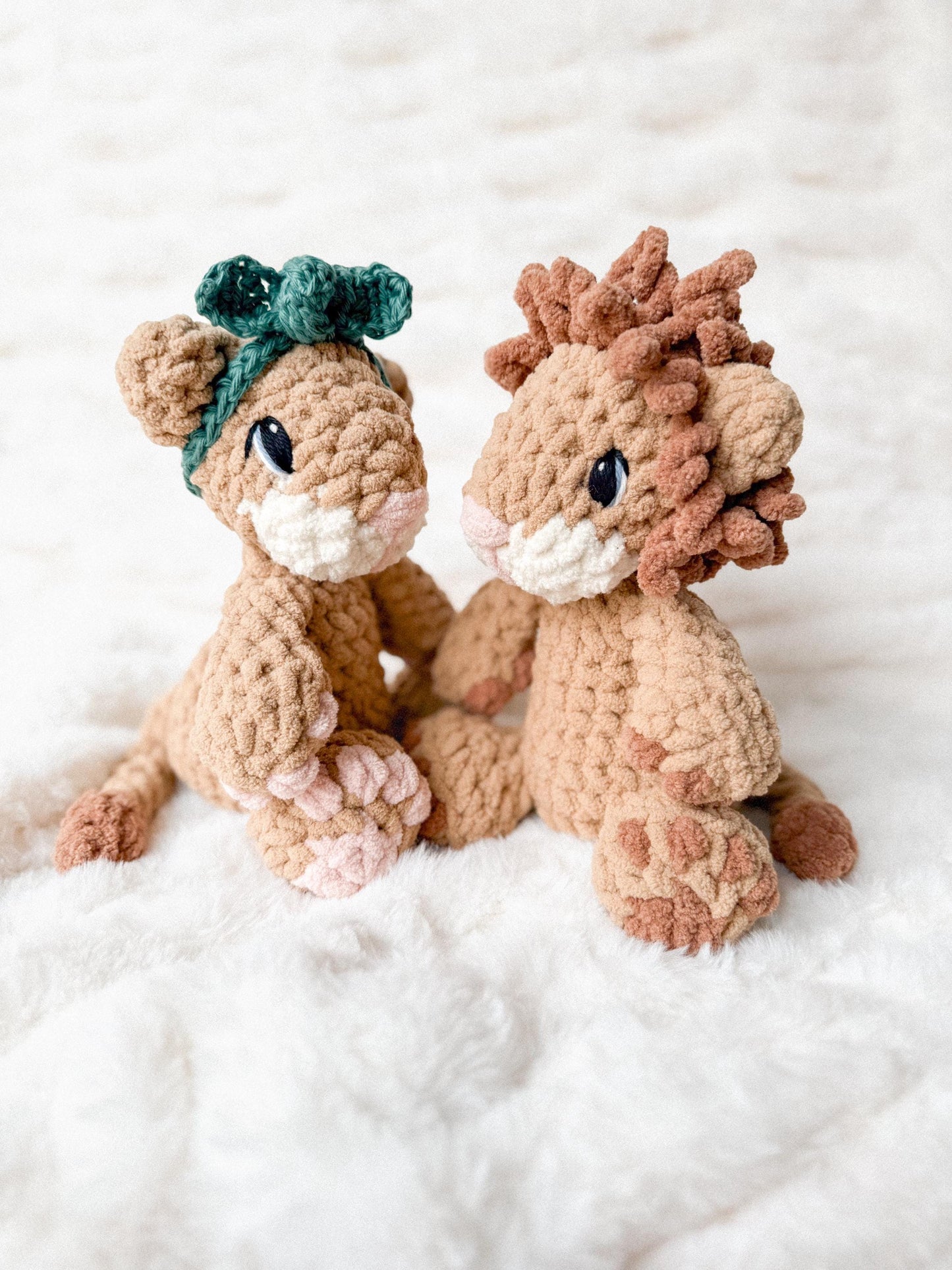 Luca Lion crochet pattern | NO SEW crochet pattern |