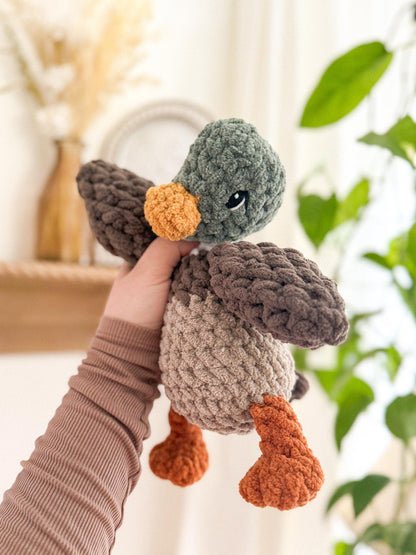 Drake Duck crochet pattern | NO SEW crochet pattern |