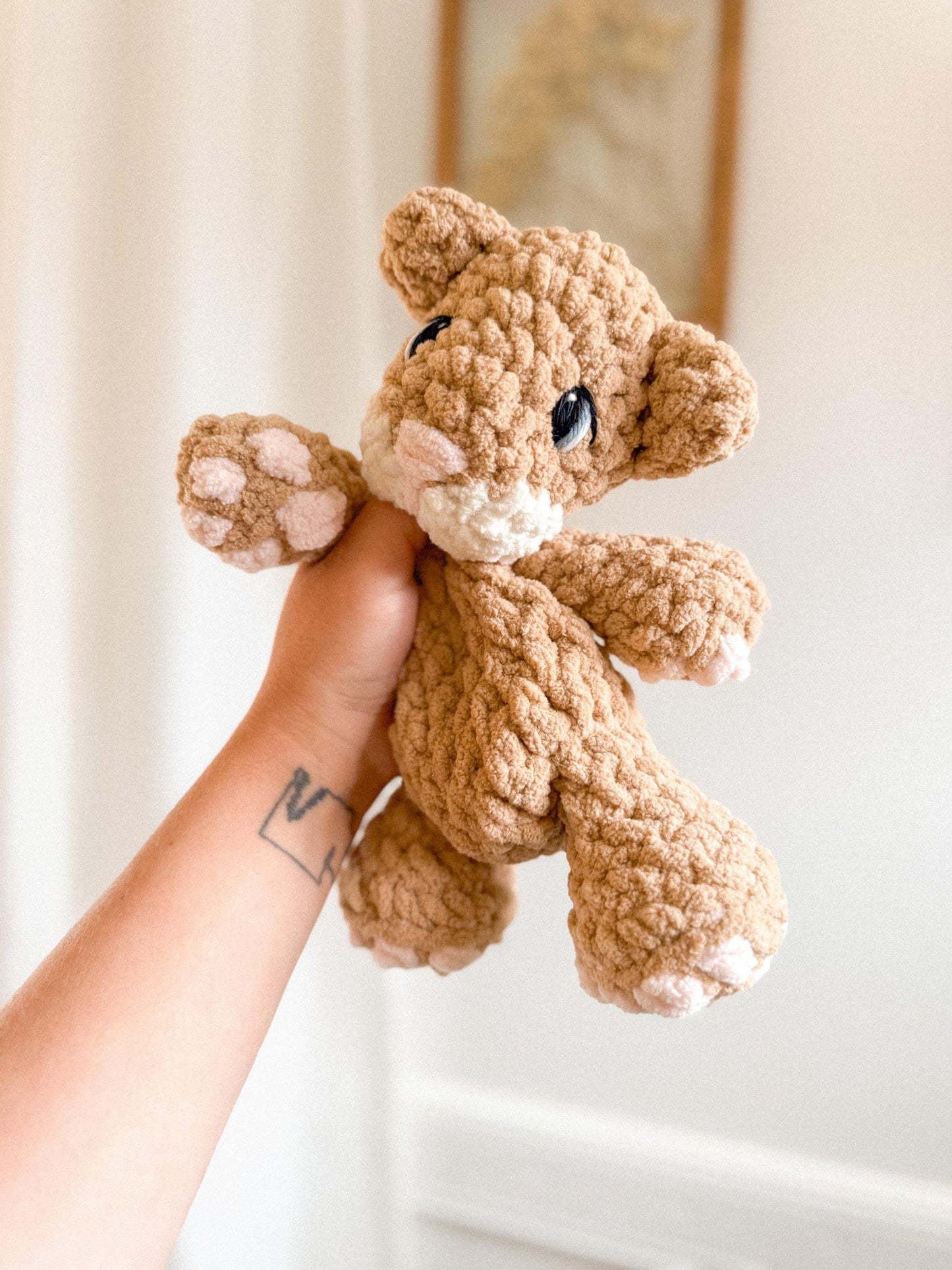 Lucas Lion & Tara Tiger crochet pattern bundle | NO SEW crochet pattern |