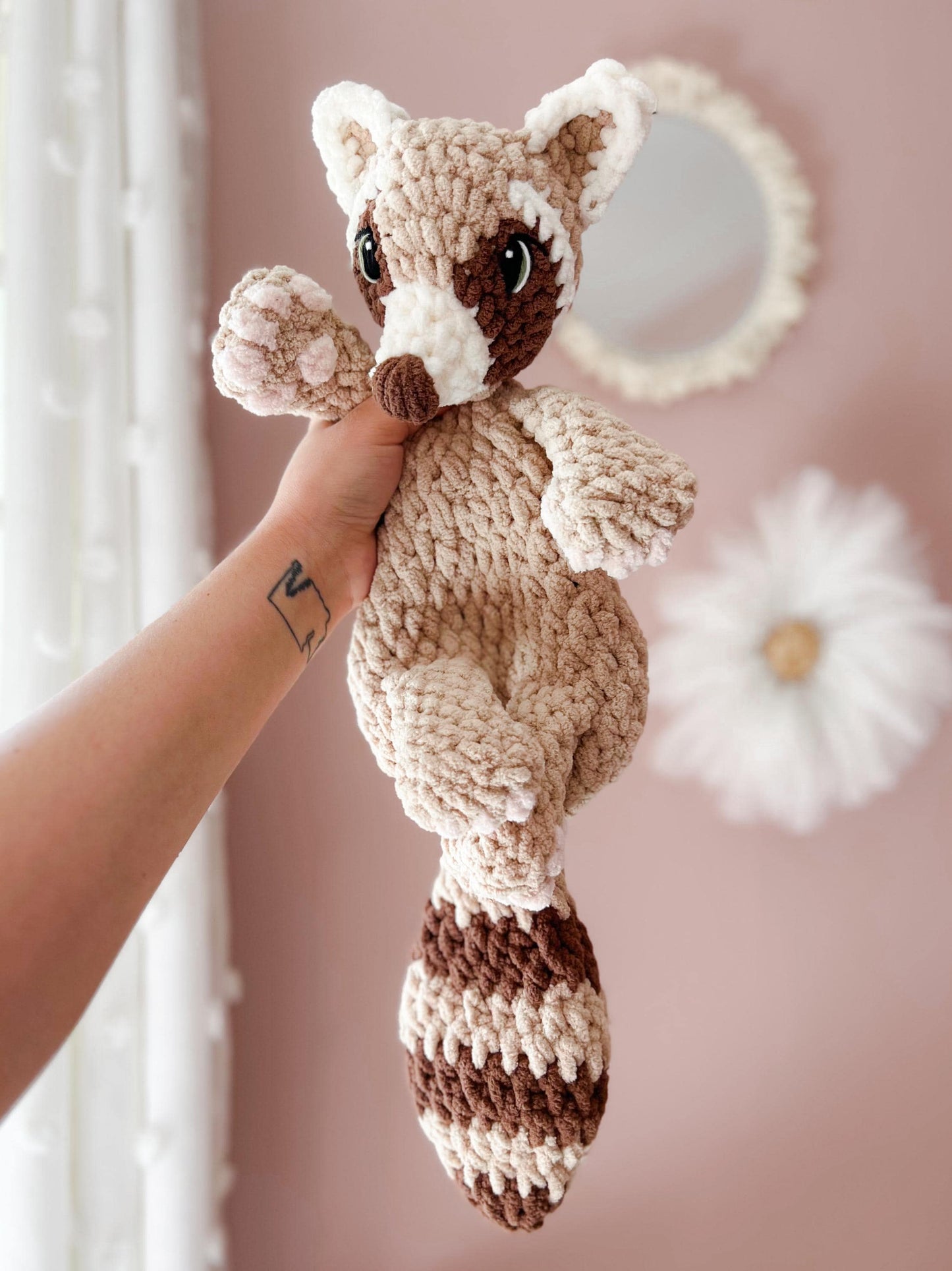 Rick the Raccoon | LOW SEW crochet pattern |