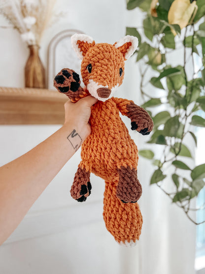 Archie the Fox | LOW SEW crochet pattern |