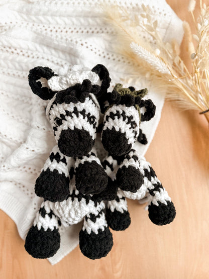 Zebra crochet pattern Bundle | NO SEW crochet pattern |