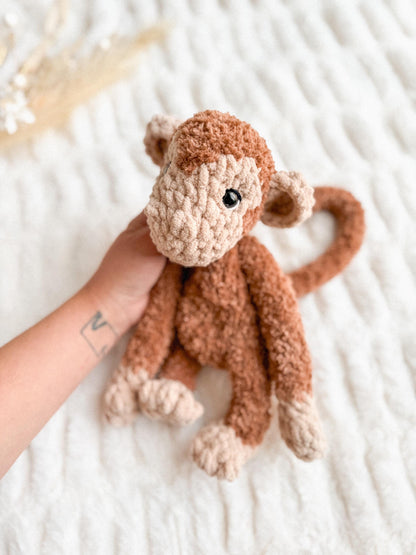 Matilda Monkey crochet pattern | NO SEW crochet pattern | crochet monkey | amigurumi | crochet pattern | cute crochet pattern